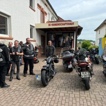 Jesus-Biker in der Christusgemeinde